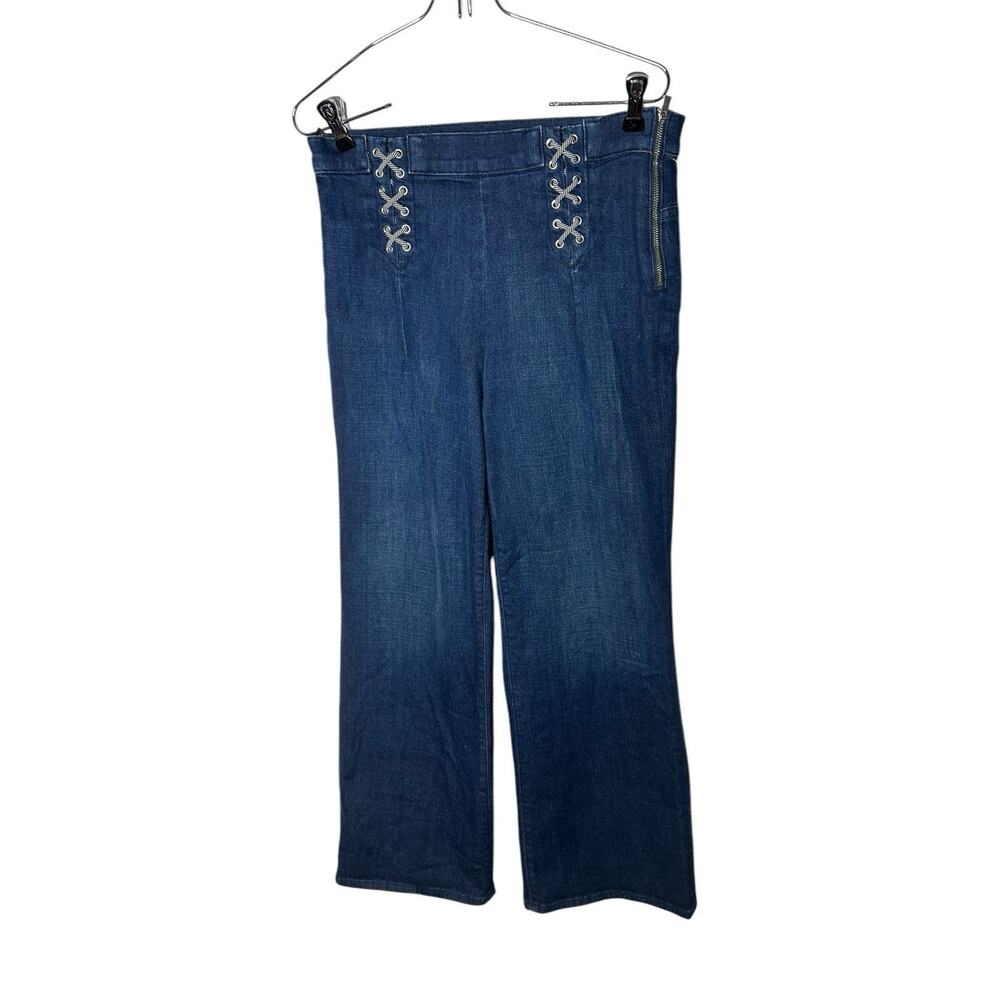 J. Brand size‎ 29 Joan crop cult sailor nautical denim jeans womens